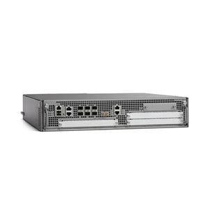 Cisco ASR1000-series router, Build-in Gigabit Ethernet port, 5G system bandwidth, 6 x SFP ports, Aggregation Service network router ASR1002-X=