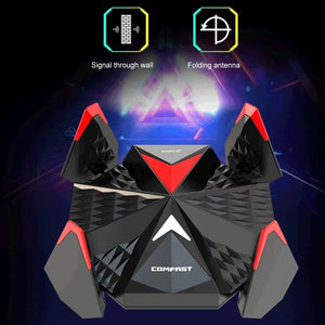 COMFAST CF-977AX Fengwu gaming network card Wifi Router Tri-Band Gigabit 5374Mbps Wifi6 Wireless Router Repeater Signal Booster