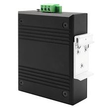 Load image into Gallery viewer, UOTEK 10/100M 2 Ethernet Ports 1 Optic Fiber Port Switch Industrial Grade HIgh Quality Fiber Optic Transceiver IP40 DC12/24/48V UT-2602
