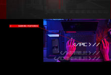 Load image into Gallery viewer, Asus GT-AX6000 ROG Rapture Gaming Wi-Fi Router AiMesh Router, Wi-Fi 6 802.11ax 6000 Mbps, WAN/LAN Dual 2.5G Network Ports
