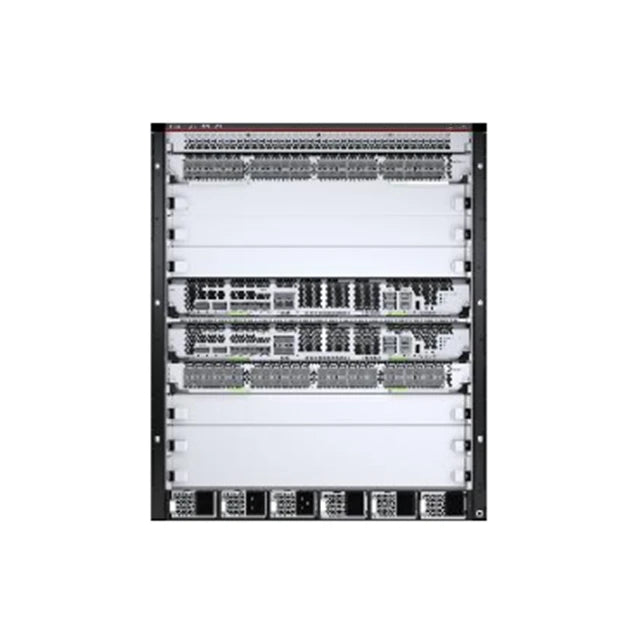CloudEngine S8700 Series high-end smart routing Switch CloudEngine S8700-10 with 10 slots, 13U, 13.6Tbps switching, 6*Power Supply