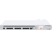 Load image into Gallery viewer, MikroTik CCR1016-12S-1S+ Cloud Router 1U, 12xSFP cage, 1xSFP+, 16 cores x 1.2GHz CPU, 2GB RAM, LCD panel, Dual Power, RouterOS L6
