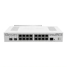Load image into Gallery viewer, MikroTik Cloud Router Switch 16 Gigabit 2 Gigabit Optical Port Smart Router 16x Gigabit Ethernet ports, 2x10G SFP+ cages CCR2004-16G-2S+PC
