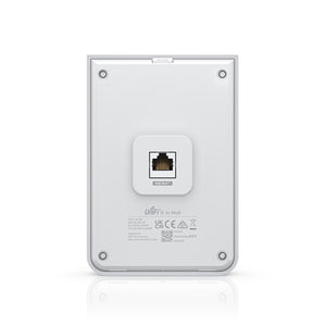 Ubiquiti U6-IW UniFi6 In-Wall AP Wall-mounted WiFi 6, 5.3 Gbps,2.4/5GHz bands Wireless access point with a built-in PoE switch