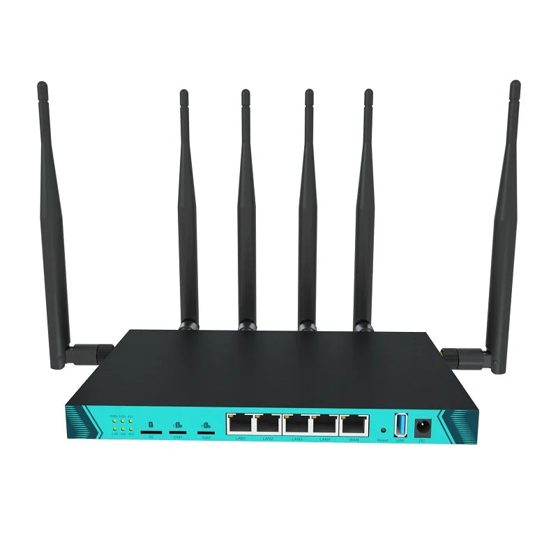 High-Power 1200Mbps Gigabit LTE 3G4G Router Dual Sim 4G Bonding Router Rj45 Ethernet Port Lte Mobile Broadband