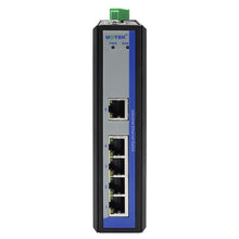 Load image into Gallery viewer, UOTEK 5-Port 100M Simple Managed Ethernet Switch Industrial DIN-Rail Ethernet Switch 310nm 20/40/60Km 1550nm 80/100/120Km SM UT-6405M
