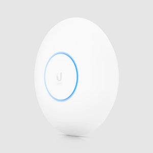 Ubiquiti UniFi U6-LR WiFi 6 Long-Range Wi-Fi 6 Wireless Access Point 3Gbps 5 GHz (4x4 MU-MIMO and OFDMA) and 2.4 GHz (4x4 MIMO)