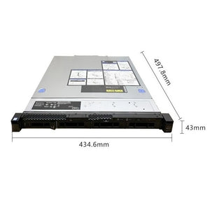 Lenovo SR258 E-2224 16G 1U Rack Sever Intel 2234/8G/4x2.5/HS/Onboard RAID Support SATA RAID0, 1, 10, 5/300W ThinkSystem SR258