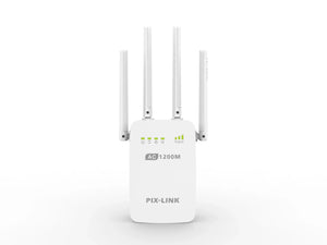 PIXLINK AC05 AC1200 Repeater Wireless WiFi Extender Booster 5G 2.4G Dual-band Network Amplifier Long Range Signal WiFi Router