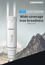 Load image into Gallery viewer, COMFAST CF-EW72 1200Mps 2.4G &amp; 5G Outdoor 802.11.n Wireless Repeater &amp; CPE Bridge &amp; Access Point Extender
