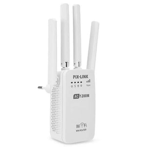 PIXLINK AC05 AC1200 Repeater Wireless WiFi Extender Booster 5G 2.4G Dual-band Network Amplifier Long Range Signal WiFi Router