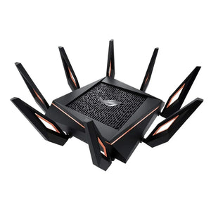 ASUS GT-AX11000 Tri-band Wi-Fi Gaming Router Worlds first 10 Gigabit with quad-core processor 2.5G gaming port DFS