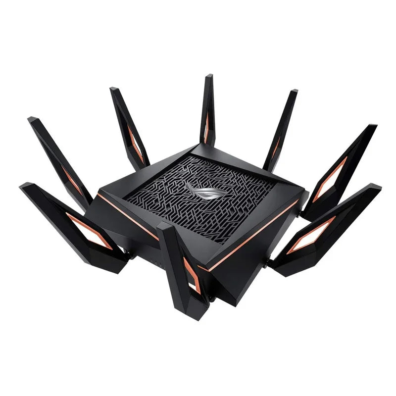 ASUS GT-AX11000 Tri-band Wi-Fi Gaming Router Worlds first 10 Gigabit with quad-core processor 2.5G gaming port DFS