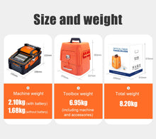 Load image into Gallery viewer, Signalfire AI-9 AI-5 Pro AI-6C+ AI-6A+ Ai20 Ai30 Multi-language Fiber Optic Fusion Splicer Machine SM,MM,DS,NZDS
