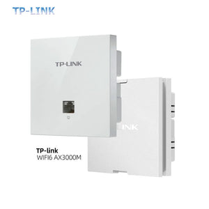 TP-Link WiFi Router AX3000 Dual Band 3000Mbps in-Wall AP WiFi6 Project Indoor AP 802.11AX Access Point 5GHz PoE Wifi Extender