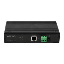 Load image into Gallery viewer, UOTEK 10/100M to 4 Ports RS485 RS422 Serial Device Server 32bit 400MHz CPU 128M RAM with IP30 Protection rating DC12~36V UT-6804MT-I
