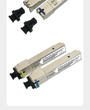 Load image into Gallery viewer, SFP SC BiDi 1G Transceiver Module 1.25G WDM Tx1310/Rx1550nm 3km/10km/20km DDM Compatible with Miktotik/TP-Link/Ubiquiti
