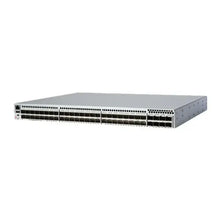 Load image into Gallery viewer, Brocade G720 64 port switch, 56 port activation, incl. 56 Brocade 32Gb/s multi-mode modules, port side exhaust G720 BR-G720-56-32G-R
