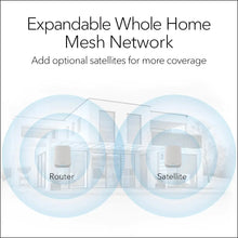 Load image into Gallery viewer, Orbi Whole Home Tri-Band WiFi6 Mesh Network System RBK752P Router with 1 Satellite Extender, Coverage up to 5000 sq. ft. 75 devices
