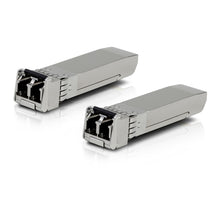 Load image into Gallery viewer, Ubiquiti UF-MM-10G SFP+ Modules Transceivers and Cabling for 300-Meter, 10 Gbps, UFiber Modules and LC Multi-mode fiber cabling 2 Packs
