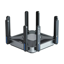 Load image into Gallery viewer, High Speed 6G WiFi 7 BE19000 Mesh Router Triple Band 2.4G/5G/6G wireless router Wi-Fi extender with 5dbi antennas 4×LAN Ports
