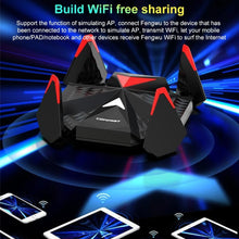 Load image into Gallery viewer, COMFAST CF-977AX Fengwu gaming network card Wifi Router Tri-Band Gigabit 5374Mbps Wifi6 Wireless Router Repeater Signal Booster
