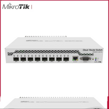 Load image into Gallery viewer, Mikrotik CRS309-1G-8S+IN Desktop Switch 1xGbE port + 8x SFP+10Gbps ports, switching capacity 162 Gbps, dual-core 800MHz CPU, 512MB
