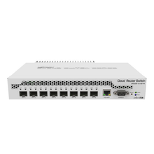 Load image into Gallery viewer, Mikrotik CRS309-1G-8S+IN Desktop Switch 1xGbE port + 8x SFP+10Gbps ports, switching capacity 162 Gbps, dual-core 800MHz CPU, 512MB
