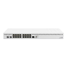 Load image into Gallery viewer, MikroTik CCR2004-16G-2S+ 18G Cloud Router Switch16x Gigabit Ethernet 2x10G SFP+ 16x Gigabit Ethernet ports, USB, 2x10G SFP+ cages
