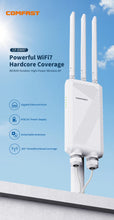 Load image into Gallery viewer, COMFAST BE3600 WiFi7 Outdoor AP Router 2.4G/5.8G Dual Dand Long Range signal Extender Amplifier WiFi Repeater

