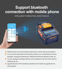 Load image into Gallery viewer, Original AI-9 AI-6 AI-5 Signal Fire Fiber Fusion Splicer 10 Languages freely Switch Built-in Optical Power Meter and VFL5.0 CE,FCC,RoHS
