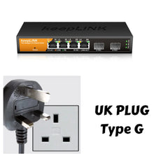 Load image into Gallery viewer, KeepLiNK 8-Port 2.5GbE Managed Ethernet Switch with 1*10Gb SFP+ Uplink LACP Support, High-Speed Connectivity, KP-9000-9XHML-X
