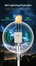Load image into Gallery viewer, WiFi6 AX3000 Wireless Outdoor AP 2.4G/5.8GHz Dual Band High-Gain Antenna 200M waterproof Long Range Wireless WiFi repeater
