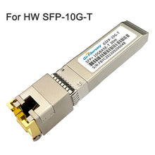 Load image into Gallery viewer, 10Gb SFP to RJ45 Transceiver Module SFP-10G-T 10GBase-TX RJ45 Copper 30m Cisco/Mikrotik/Netgear/TP-Link Fiber Optical Switch
