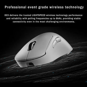 Logitech (G) PRO X SUPERLIGHT 2 DEX Wireless Gaming Mouse GPW4 Hawkeye Programmable Side Keys Bluetooth gaming mouse