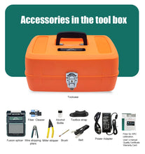 Load image into Gallery viewer, Signalfire AI-6A+/6C/6C+SM&amp;MM Automatic FTTH Fiber Optic Splicing Machine Optical Fiber Fusion Splicer with OPM and VFL
