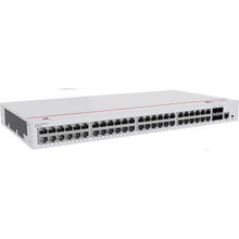 Load image into Gallery viewer, Huawei S220-48T4X Layer 2 Managed Switch, 48 × 10/100/1000BASE-T ports, 4 × 10GE SFP+ ports, AC power, 1 console port, 1 MODE button, 1 RST button
