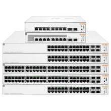 Load image into Gallery viewer, Original HPE Aruba R8N89A Gigabit Ethernet 12 Port Network POE Switch with 12*10/100/1000BASE-T Ports, 2*1G SFP ports, 2*1GbE ports
