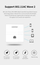Load image into Gallery viewer, Comfast 4pcs 300Mbps In-wall AP 2*2dBi RJ45 USB Port Wireless Access point + 1pc AC Router Gateway for Hotel Villa PUB Company
