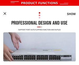Cisco Catalyst 3650 24 Port PoE 2x10G Uplink LAN Base Switch WS-C3650-24PD-L, Standalone 24*10/100/1000 PoE+, 2x10G, 640WAC, 1 RU