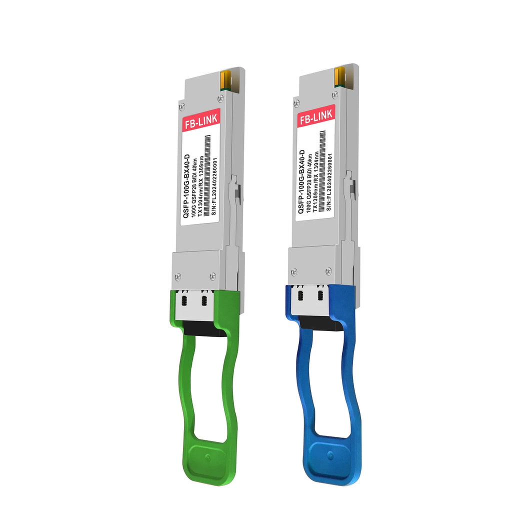 100G BIDI 40km 100G QSFP28 1304/1309nm GBIC Transceiver Fiber optic Module for Cisco,Huawei, Mellanox,other Ethernet switches