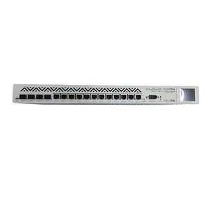 Mikrotik CCR1016-12G/CCR1036-12G-4S/CCR1036-12G-4S-EM Industrial Gigabit Optical Fiber ROS Cloud Router, 12 x Gigabit Ethernet