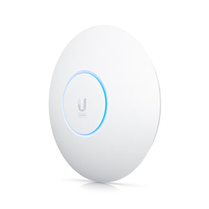 Ubiquiti U6-Enterprise Wireless Access Point U6 Enterprise, Powerful, ceiling-mounted WiFi 6 E, seamless, multi-band, 10.2 Gbps