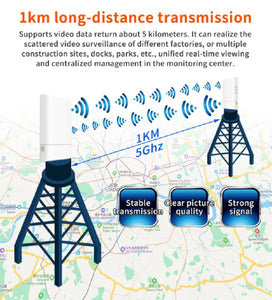 Tenda O1-5G 1KM 5GHz Outdoor CPE Wireless Bridge 9dbi WiFi Repeater Extender Router AP Access Point WiFi Bridge with POE/DC Adapter