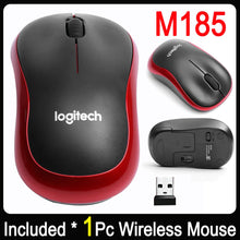 Load image into Gallery viewer, Logitech M330 Wireless Mouse Gaming Esports Peripheral 2.4GHz USB1000DPI 3 Buttons Optical Mouse Adjustable for Laptops PC
