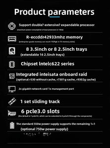 Lenovo Thinksystem SR660 V2 2U Rack Server Xeon Intel CPU 8358 CPU 28C 2.60GHZ SR660V2 2U Rack Server 3rd Gen CPU