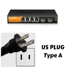 Load image into Gallery viewer, KeepLiNK 8-Port 2.5GbE Managed Ethernet Switch with 1*10Gb SFP+ Uplink LACP Support, High-Speed Connectivity, KP-9000-9XHML-X
