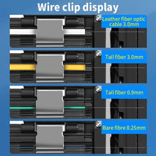 Load image into Gallery viewer, High Precision Fiber Cleaver Black S-6C Optical Fiber Cable Cutting Knife FTTT Fiber Optic Knife Tools Cutter 16 Surface Blade
