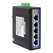 Load image into Gallery viewer, UOTEK 1000M 5 Ports RJ45 Network Gigabit Unmanaged Industrial Ethernet Switch DIN-Rail IP40 Full Half Duplex UT-6405GC
