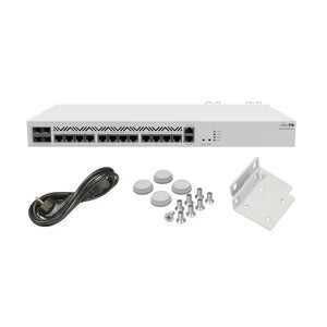 Mikrotik CCR2116-12G-4S+ Router 16-core ARM CPU based CCR 36- core CCR, 6x faster BGP performance. Includes an M.2 PCIe slot